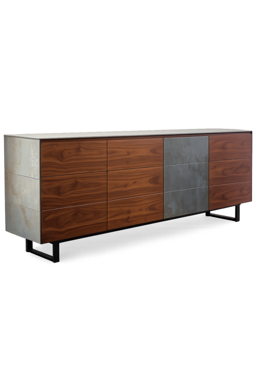 Bahut Kubic Ferstone 4 portes