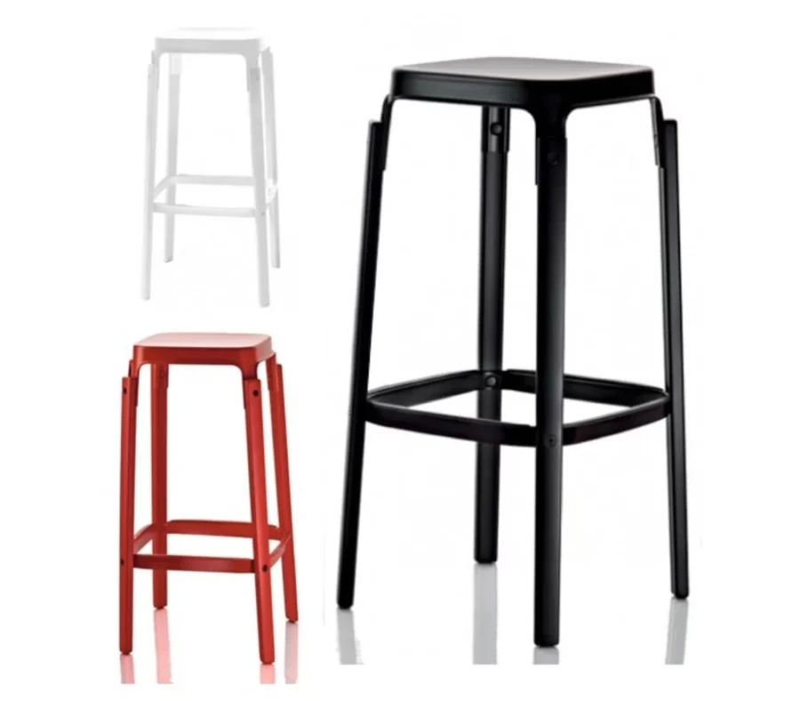 Tabouret haut Steelwood – Image 2