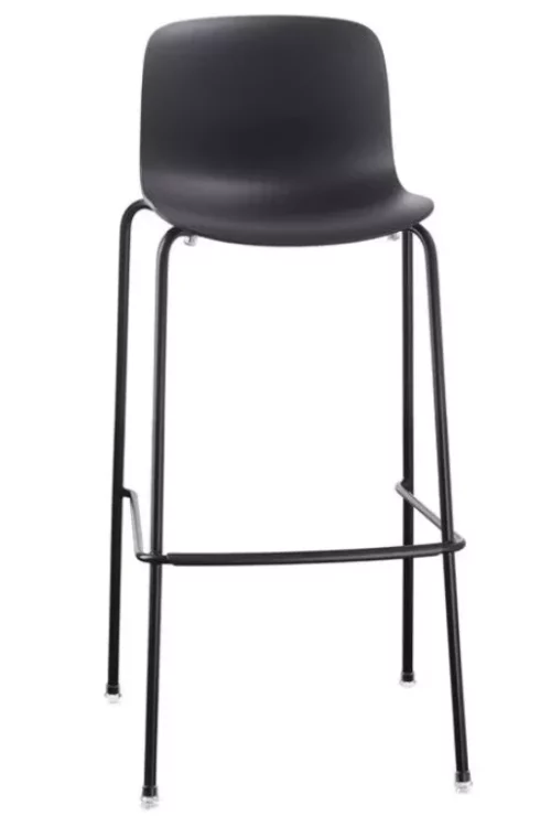Tabouret Troy 4 legs - Seat in beech