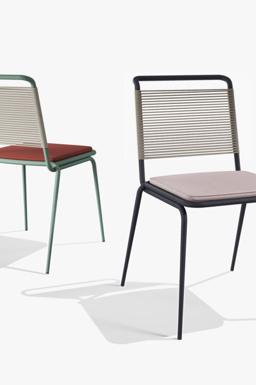 2 x chaises Kissi + Coussins (BabelD)