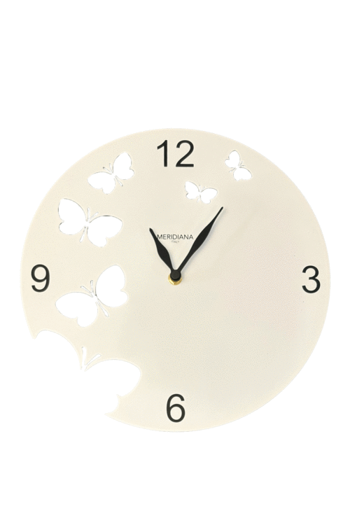Horloge papillon MERIDIANA - DOMENICONI