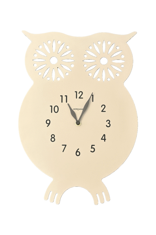 horloge hibou MERIDIANA - DOMENICONI