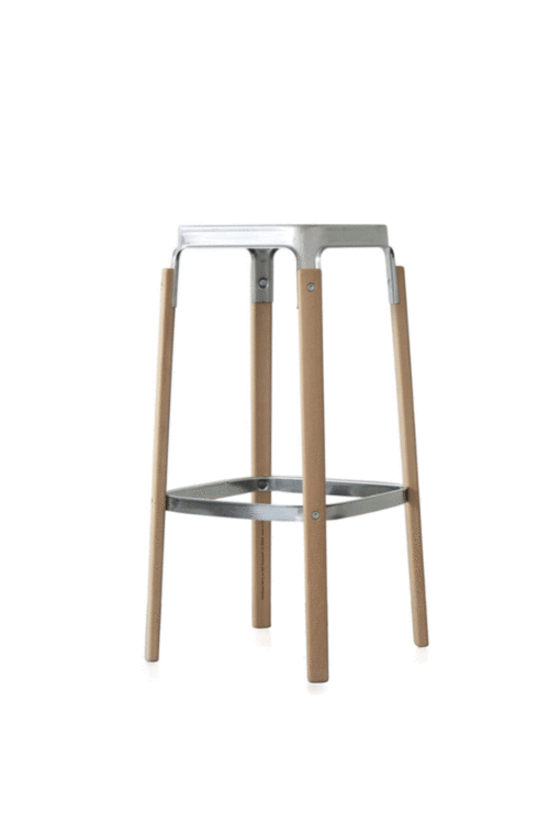 Tabouret Steelwood – Magis ronan & erwan bouroullec